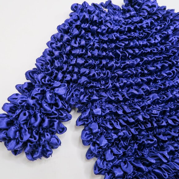 Vintage 90s Purple Bubble Popcorn Shirt - Picture 7 of 8